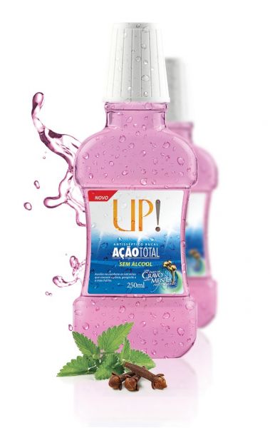 Antisséptico Bucal UP! – Ação Total – Sem Álcool 250ml